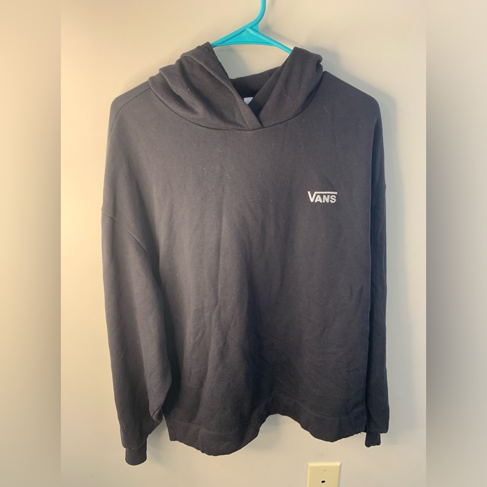 VANS Size Medium Long Sleeve black Hoodie